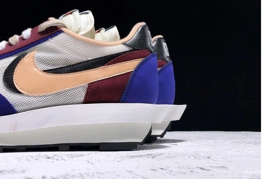 LD White sacai Nike BV0073-700 Blue Waffle 0819
